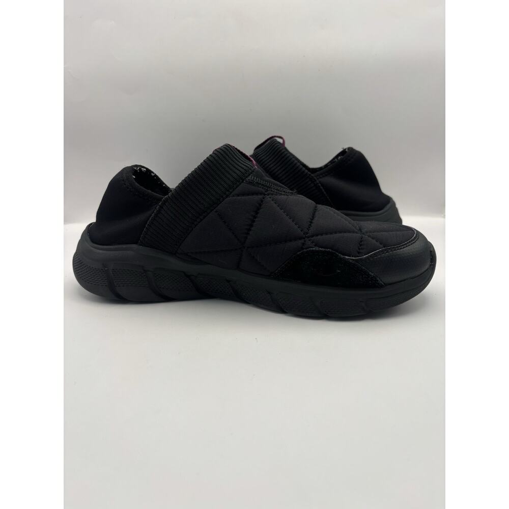 Skechers Bobs Sport B Flex Puffy Slip On Black Shoes Women Size 9.5 - Picture 7 of 8